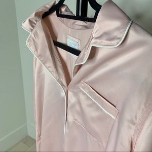 NWOT Abercrombie & Fitch Pink Pajama Top